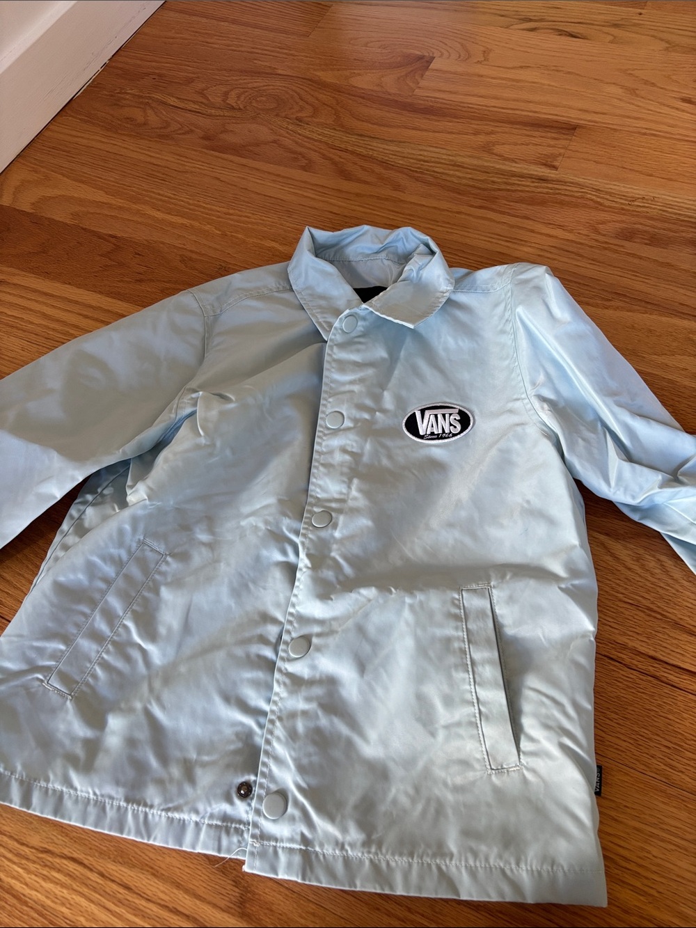 Blue vans jacket